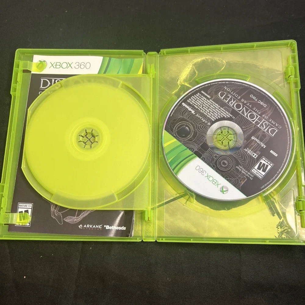 Dishonored‎ Game of the Year Edition Xbox 360 Complete With Manual